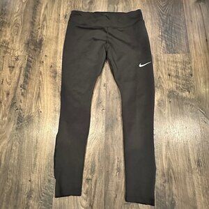 GUC Nike Women's Fast High-Waist Running Leggings Black AT3103-010-Size L Large